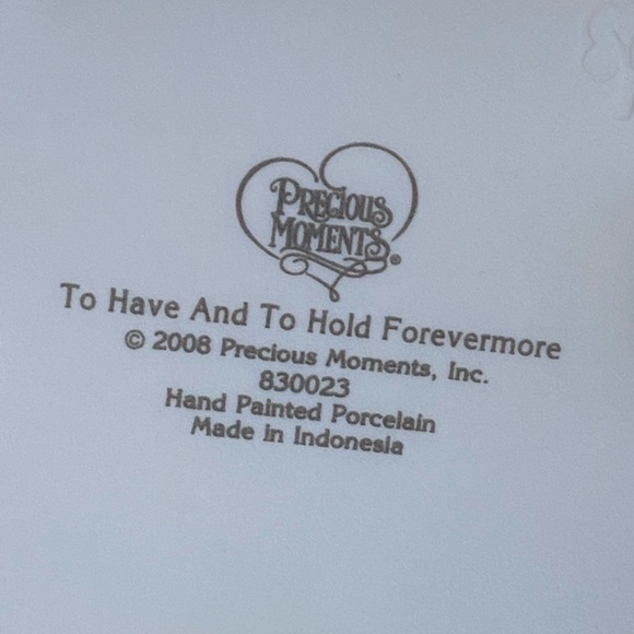 Precious Moments, To Have & To Hold Forevermore - Picture 11 of 12